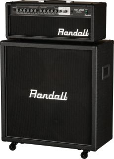 Randall Guitar Amplifier Half Stack with RX120D Head and RX412 Cabinet