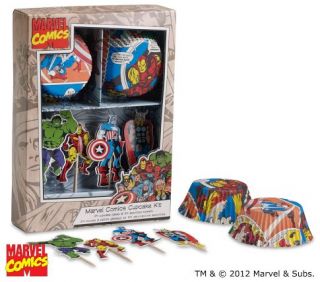 Marvel™ Heroes Cupcake Decorating Kit