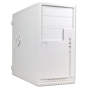 In Win CA V500 5 Bay mATX Mini Tower Computer Case   No PSU (Beige 