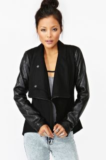 Viper Leather Jacket in Whats New Clothes Outerwear at Nasty Gal 