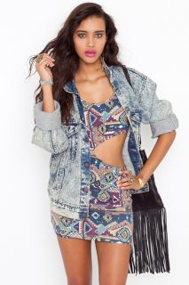 Aztec Cutout Dress in Clothes at Nasty Gal 