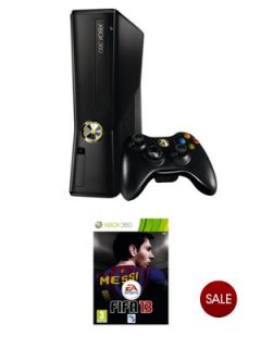 XBOX 360 4Gb Console with FIFA 13  Littlewoods