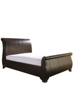 Othello Faux Leather Storage Bed Frame Littlewoods