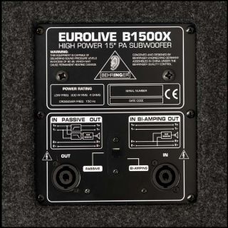 Behringer B1500X Eurolive Subwoofer (15 In.) at zZounds