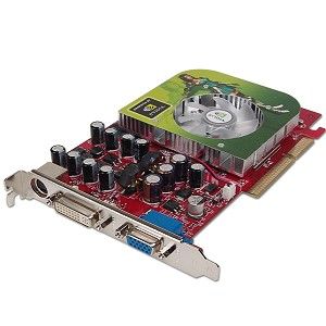 NVIDIA GeForce 6200 128MB DDR3 AGP DVI/VGA Video Card Diablotek V6200 