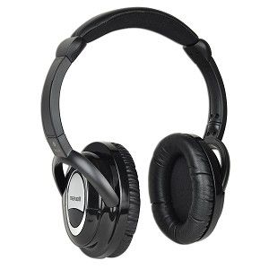 Maxell NC IV Noise Canceling Foldable Earcup Stereo Headphones w/3.5mm 