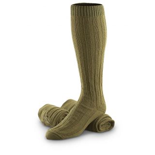 Prs. Of New Czech Military Surplus Wool Socks   755327, Socks at 
