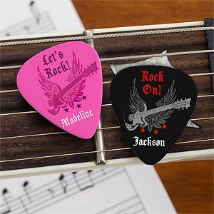 Personalized Guitar Picks   Rockstar   9015
