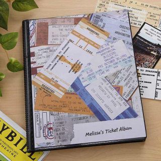 6359   My Stubs Personalized Ticket Album   Front Cover