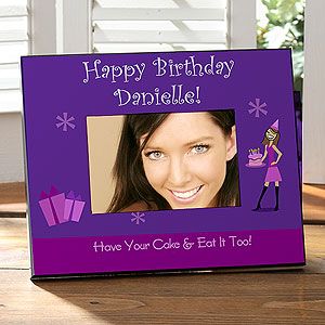 Birthday Girl Personalized Picture Frames   8643