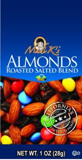 Madi Ks Roasted Salted Almond Blend, 1 oz, 48 ct   