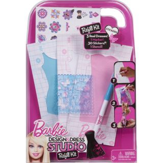 BARBIE® DESIGN & DRESS STUDIO™ Refill Pack   Stickers   Shop.Mattel 
