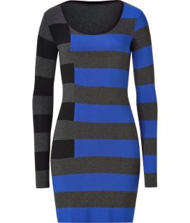 Bailey 44 Blue Many Colored Striped Dress  Damen  Kleider  STYLEBOP 