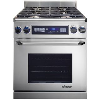 Dacor Discovery 30 Freestanding Dual Fuel Range   Natural Gas   
