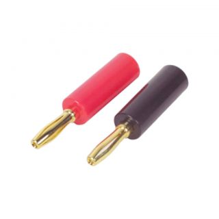 Banana Plugs with Gold Plated Contacts  Audio Banana Plugs  Maplin 