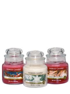 Yankee Candle Three Small Jar Candle Littlewoods