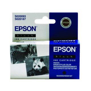 Epson S020093 / S020187 Black Ink Cartridge  Maplin Electronics 