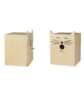 CAT MOUTH BIRDHOUSE  Cat, Mouth, Bird, Birds, House  UncommonGoods