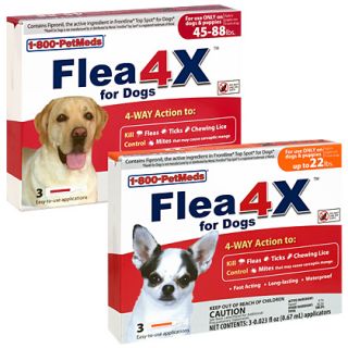 800 PetMeds Flea 4X for Dogs Dog Flea & Tick Control   1800PetMeds