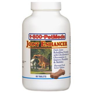 1800PetMeds Joint Enhancer for Dogs is a liver flavored joint pain 