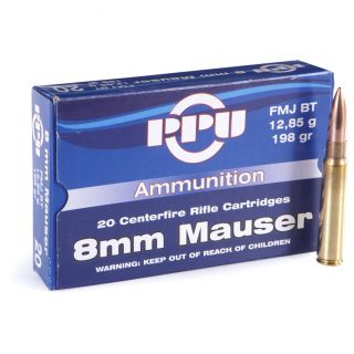 20 Rounds 7.92 Kurz Fmj 124 Grain   954662, 7.92x33 Kurz. Ammo at 