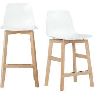 petite barstools in dining chairs, barstools  CB2
