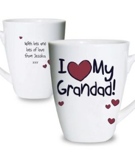 Mothercare Personalised I Love Grandad Mug   15 Characters 