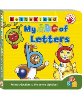 My ABC Of Letters Board Book   childrens books   Mothercare