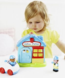 HappyLand Police Station   baby imaginative play   Mothercare