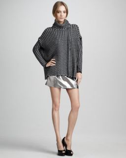 Diane von Furstenberg Ahiga Tweed Knit Sweater & Melissa