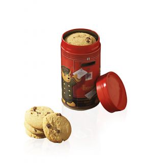 Harrods   Post Box Chocolate Chunk Biscuit Tin (200g) at Harrods 