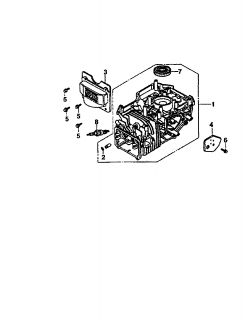 Model # GCV 160 A1AE Honda Engine   Recoil starter (4 parts)