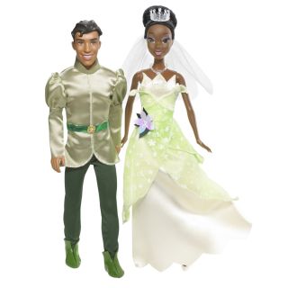 Disney Princess and Prince Doll Set (Tiana and Naveen)   Shop.Mattel 