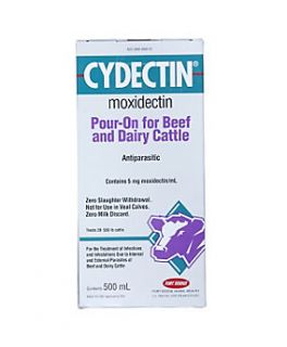 Fort Dodge Animal Health Cydectin Pour On Dewormer, 500 mL   2200656 