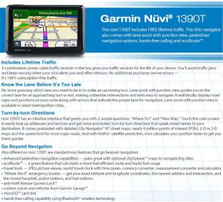 Buy the Garmin Nuvi 1390T 4.3 Text To Speech GPS .ca