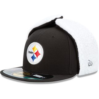 Mens New Era Pittsburgh Steelers On Field Dog Ear 59FIFTY® Football 