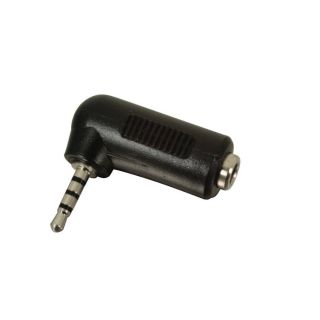5mm 4 Pole Plug to 3.5mm Stereo Socket Smartphone Headphone Adaptor 