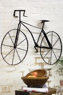 Bicycle Wall Sculpture   Wall Sculptures   Wall Art   Home Decor 