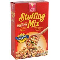 Bulk Chef Karlin Stuffing Mix for Chicken, 6 oz. Boxes at DollarTree 