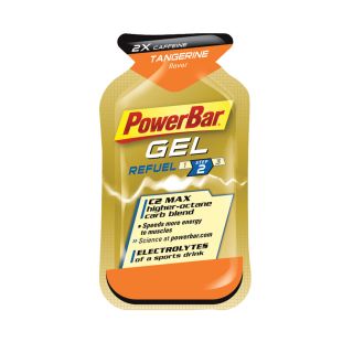 PowerBar PowerGel Double Caffeine Gel   24 Pack   Energy Gels / Chews
