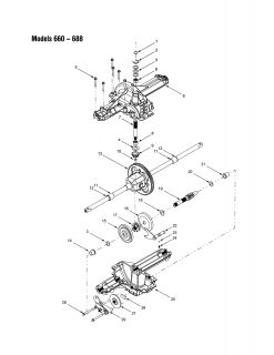 Model # 13AF688G722 Mtd Lawn tractor   Wiring diagram (1 parts)