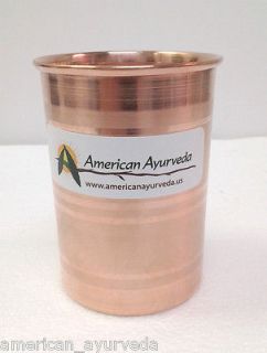 Pure Copper Cups / Copper Glass by American Ayurveda