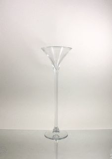 martini glass vases