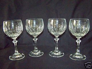 crystal wine glasses in Glassware