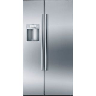 Bosch Linea 21.7 cu. ft. Side By Side Counter Depth Refrigerator 