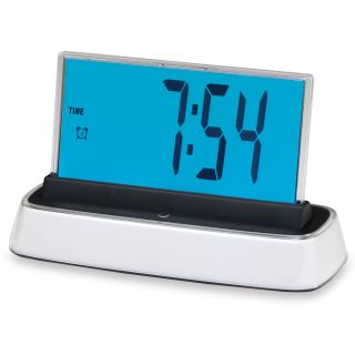 The Voice Interactive Alarm Clock   Hammacher Schlemmer 