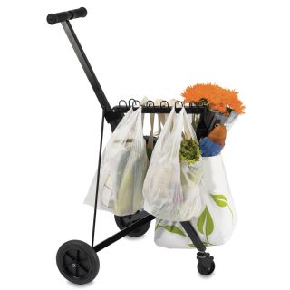 The 12 Bag Foldaway Caddie   Hammacher Schlemmer 