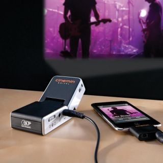 Cinemin™ Swivel Projector for iPod® and iPhone® Devices