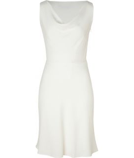 Valentino Ivory Cowl Neck Dress  Damen  Kleider  