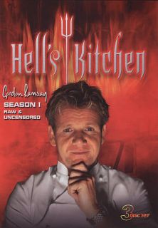 Hells Kitchen   Season 1 DVD, 2008, 3 Disc Set